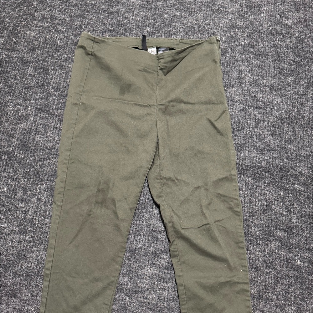 H&M Olive Chino Pants for Men